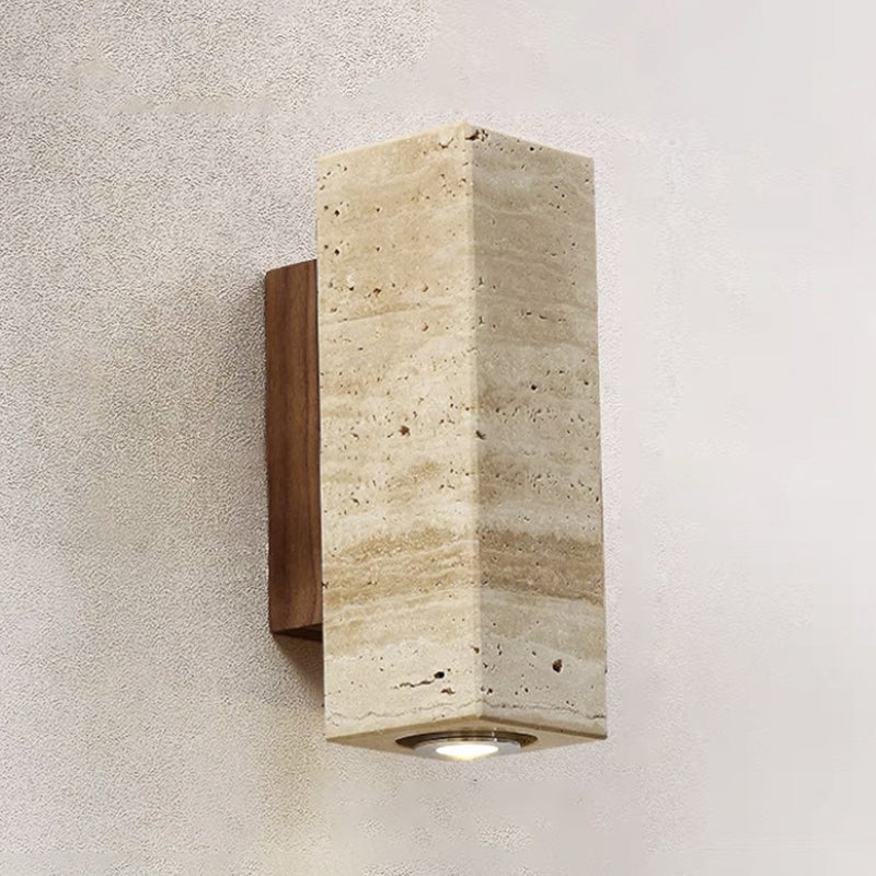 Contemporary Single Brown Wall Mounted Sconce Unique Wall Light