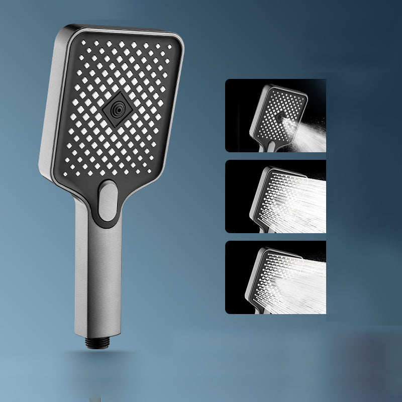 Modern Rectangular Hand Shower Water Efficient Wall-Mount Hand Shower