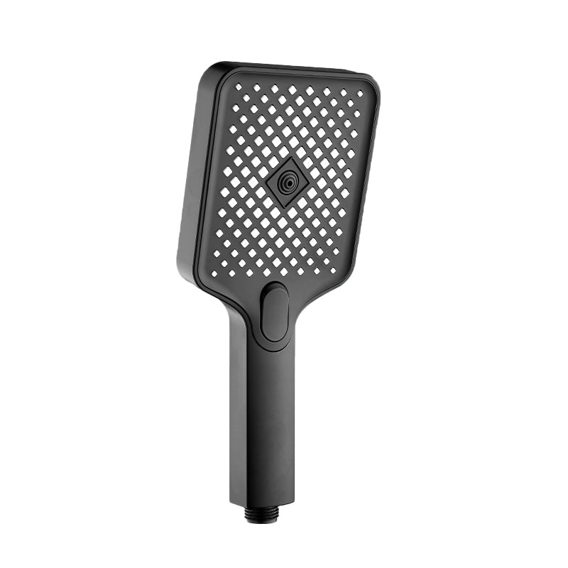 Modern Rectangular Hand Shower Water Efficient Wall-Mount Hand Shower