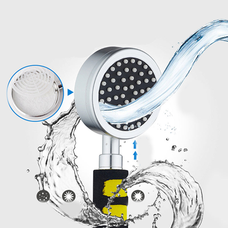 Modern Aluminium Hand Shower Water Efficient Wall-Mount Hand Shower