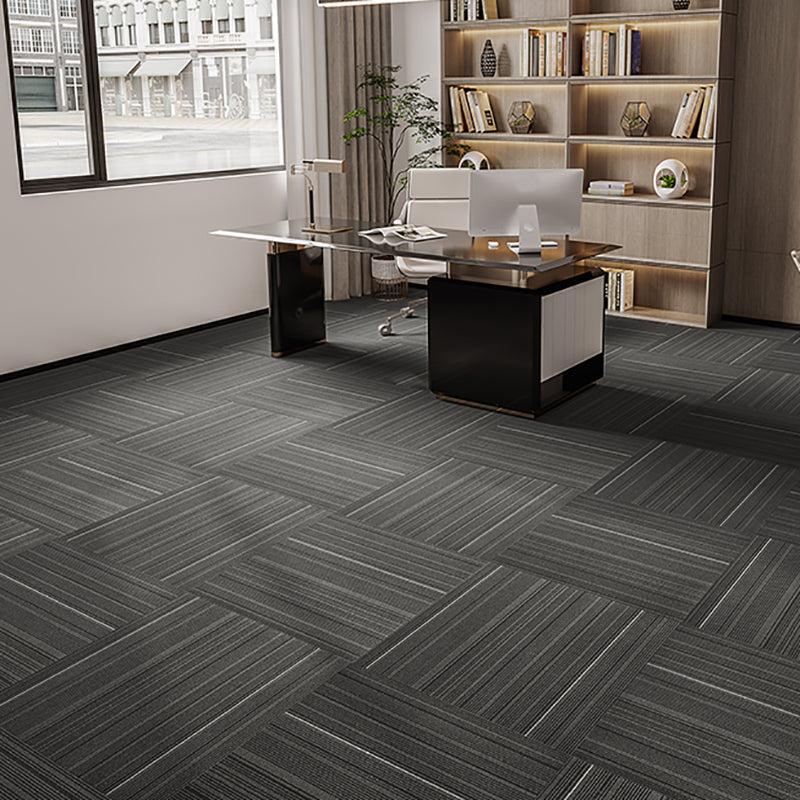 Indoor Carpet Tile Level Loop Non-Skid Carpet Tiles with Waterproof