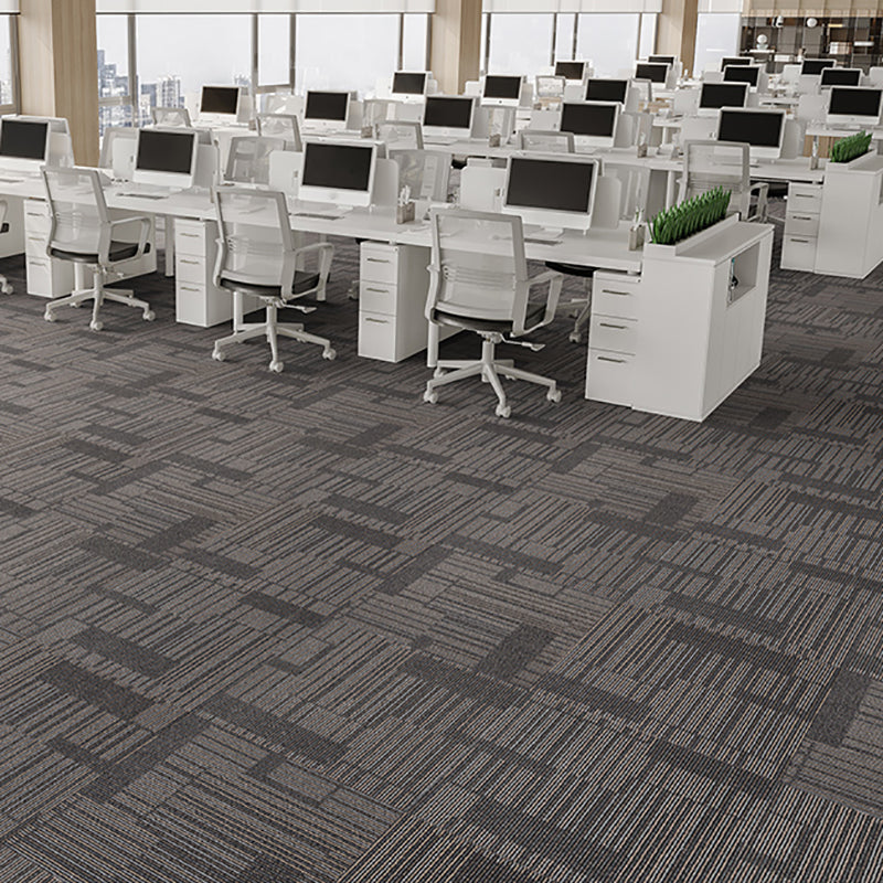 Indoor Carpet Tile Level Loop Non-Skid Carpet Tiles with Waterproof