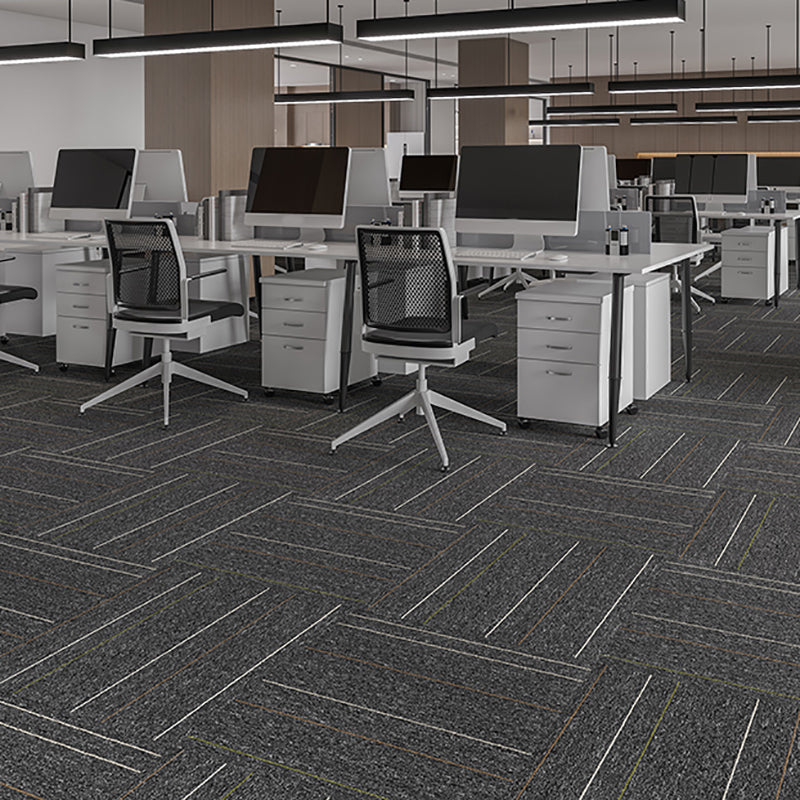 Indoor Carpet Tile Level Loop Non-Skid Carpet Tiles with Waterproof