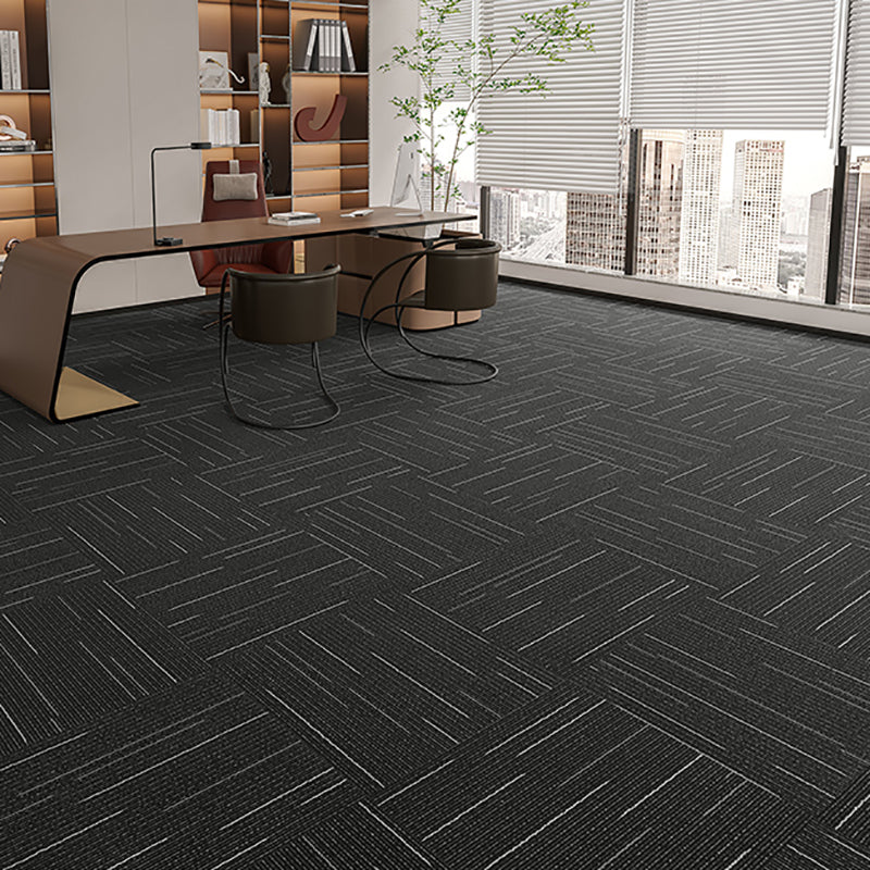 Indoor Carpet Tile Level Loop Non-Skid Carpet Tiles with Waterproof