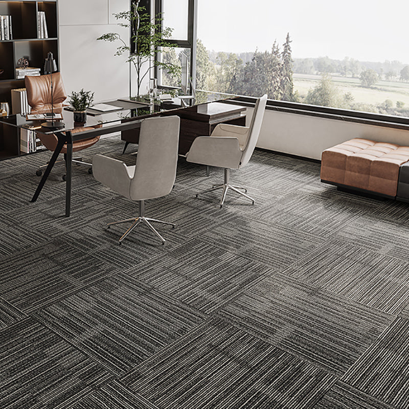 Indoor Carpet Tile Level Loop Non-Skid Carpet Tiles with Waterproof