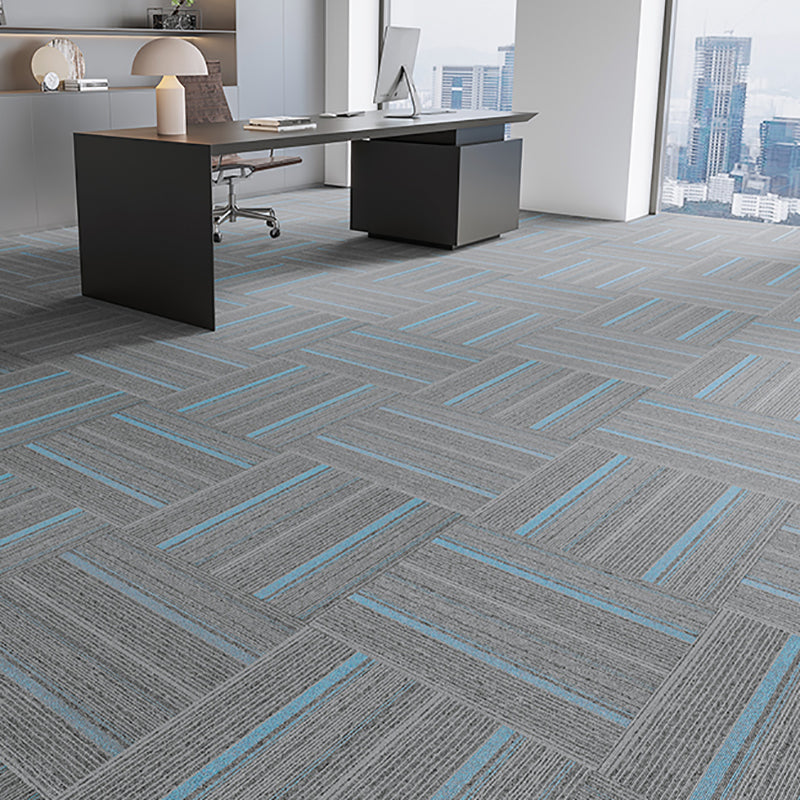 Indoor Carpet Tile Level Loop Non-Skid Carpet Tiles with Waterproof