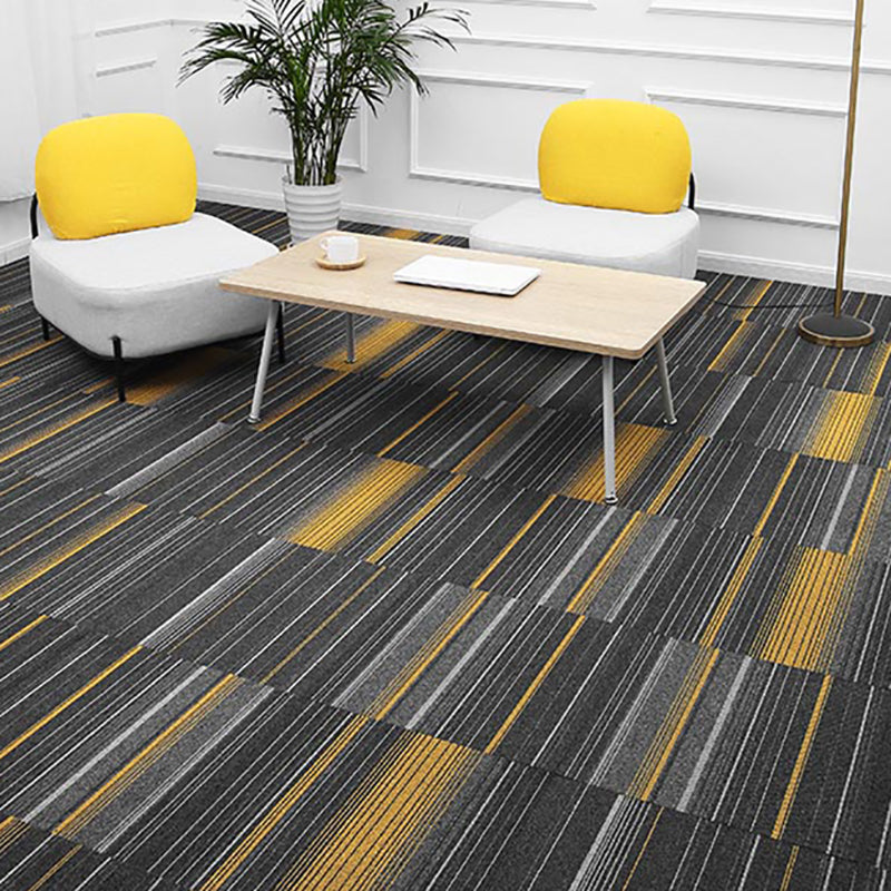 Indoor Carpet Tile Level Loop Non-Skid Carpet Tiles with Waterproof