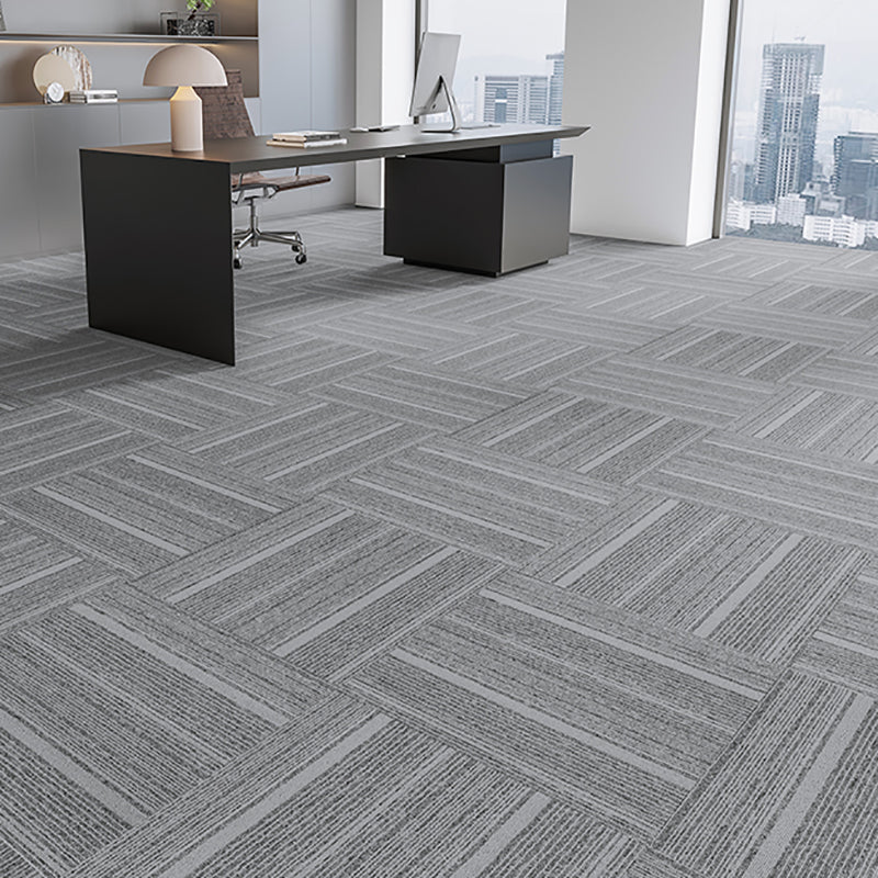 Indoor Carpet Tile Level Loop Non-Skid Carpet Tiles with Waterproof