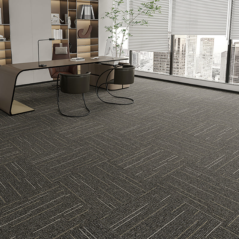 Indoor Carpet Tile Level Loop Non-Skid Carpet Tiles with Waterproof