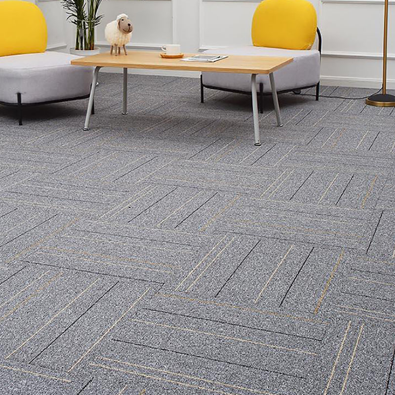 Indoor Carpet Tile Level Loop Non-Skid Carpet Tiles with Waterproof