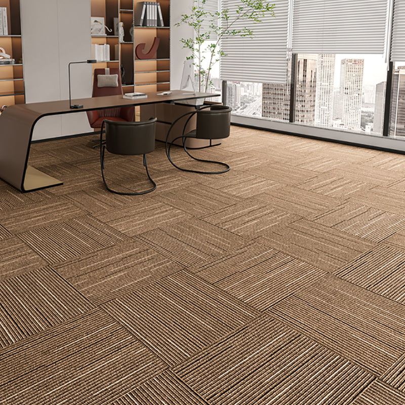 Indoor Carpet Tile Level Loop Non-Skid Carpet Tiles with Waterproof