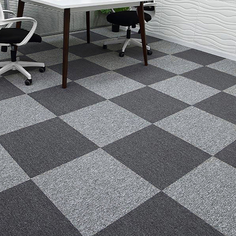 Indoor Carpet Tile Level Loop Non-Skid Carpet Tiles with Waterproof