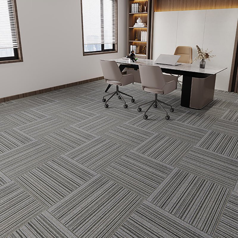 Indoor Carpet Tile Level Loop Non-Skid Carpet Tiles with Waterproof