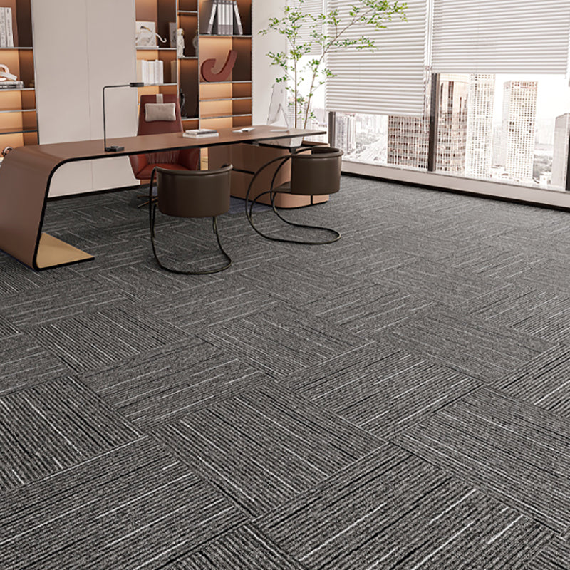 Indoor Carpet Tile Level Loop Non-Skid Carpet Tiles with Waterproof