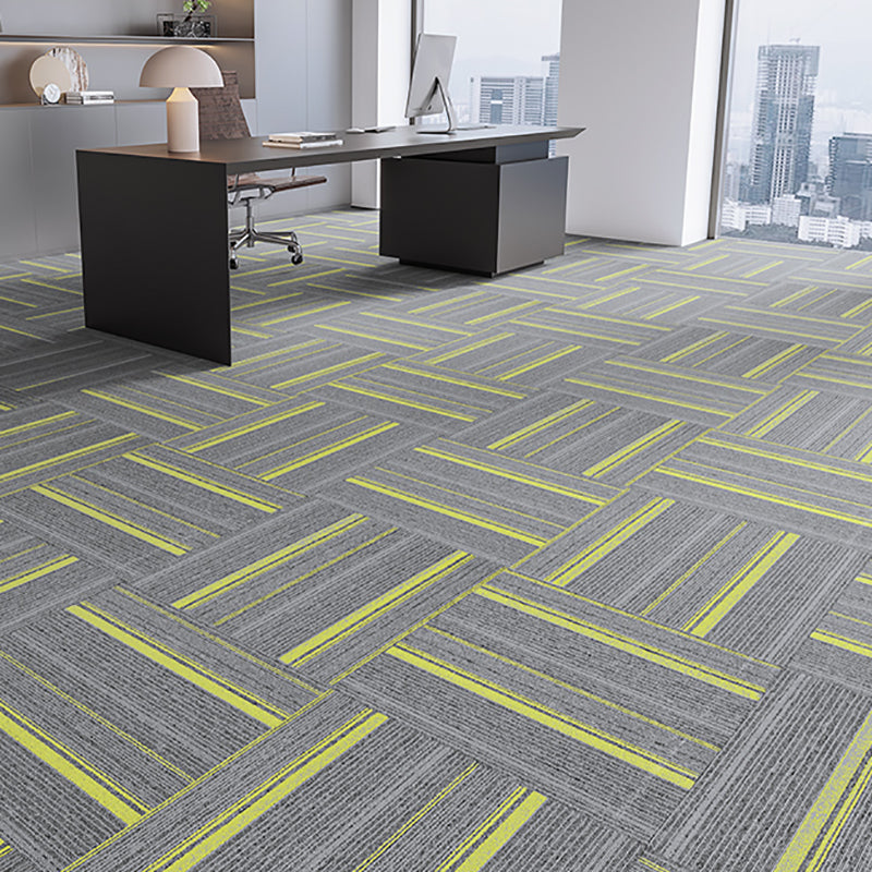 Indoor Carpet Tile Level Loop Non-Skid Carpet Tiles with Waterproof