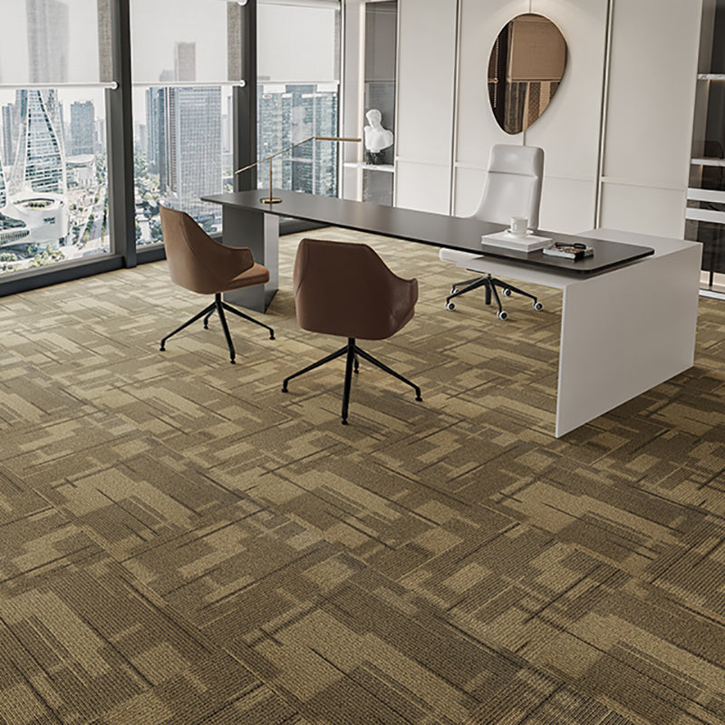 Indoor Carpet Tile Level Loop Non-Skid Carpet Tiles with Waterproof