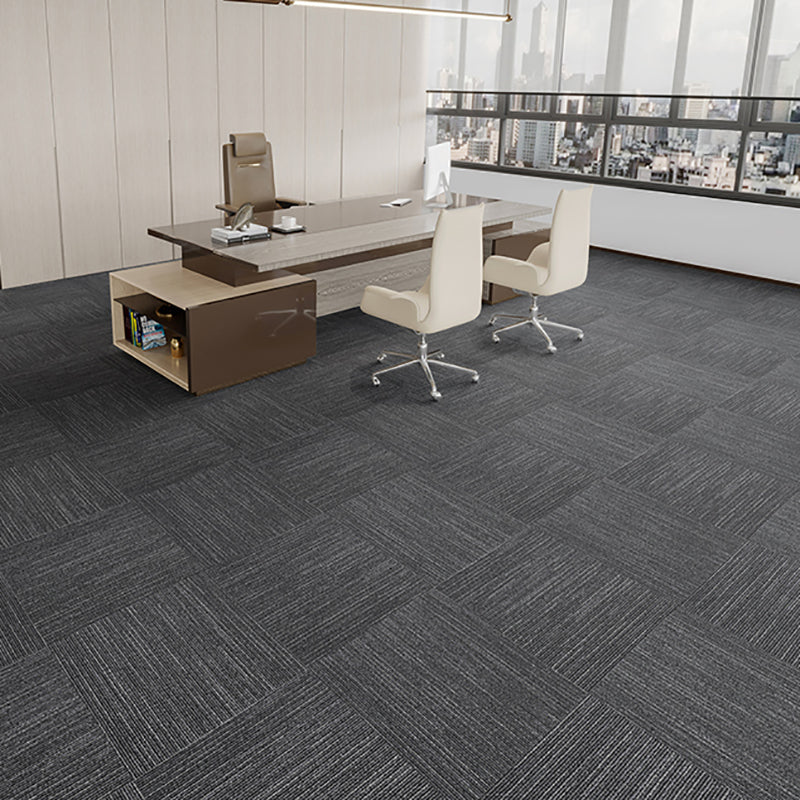 Indoor Carpet Tile Level Loop Non-Skid Carpet Tiles with Waterproof
