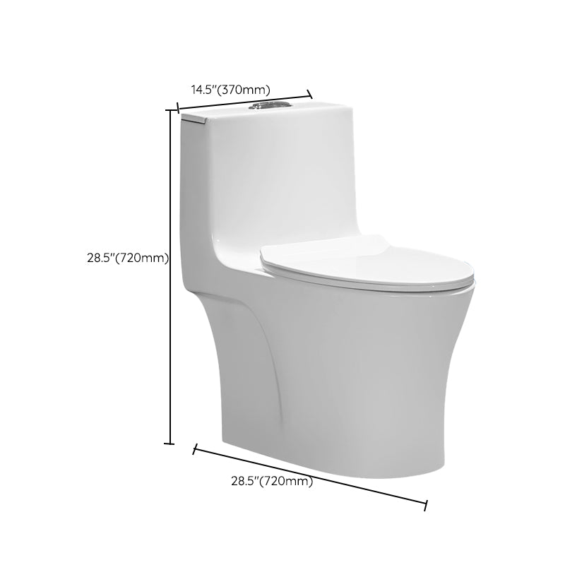 Floor Mounted Urine Toilet One Piece Toilet Modern Porcelain Toilet Bowl