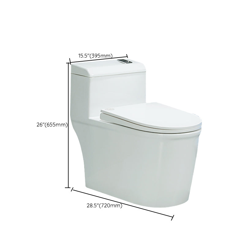 Floor Mounted Urine Toilet One Piece Toilet Modern Porcelain Toilet Bowl