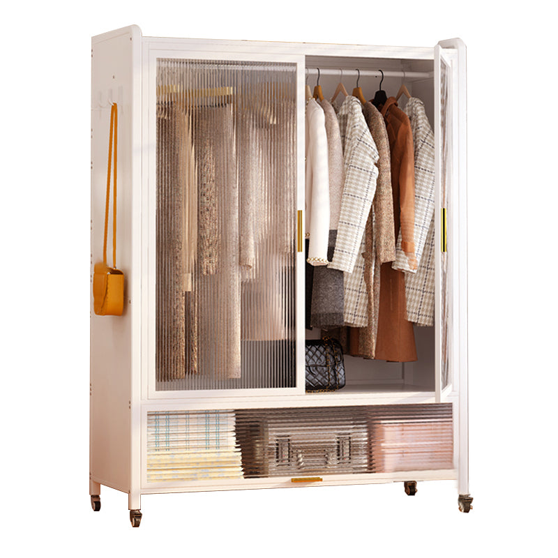 Contemporary Freestanding Wardrobe Home White Wardrobe Closet