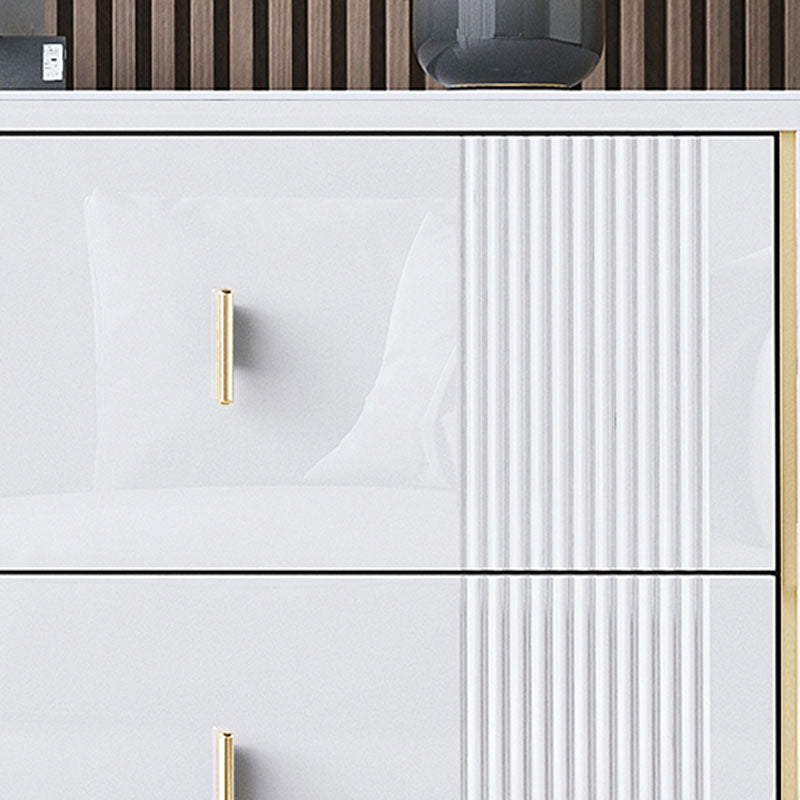 Classic Glam Storage Chest Dresser 15.6 Inch Width Stone Dresser with 6/8/9 Drawers