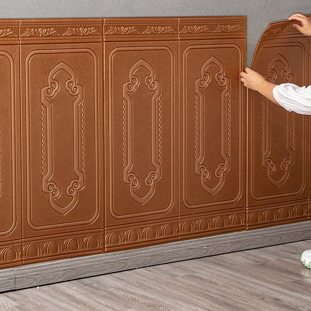 3D Backsplash Panels Contemporary Plastic Backsplash Panels with Waterproof