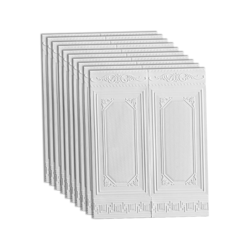 3D Backsplash Panels Contemporary Plastic Backsplash Panels with Waterproof