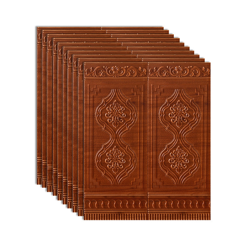 3D Backsplash Panels Contemporary Plastic Backsplash Panels with Waterproof