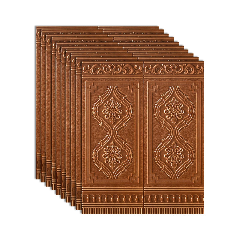 3D Backsplash Panels Contemporary Plastic Backsplash Panels with Waterproof