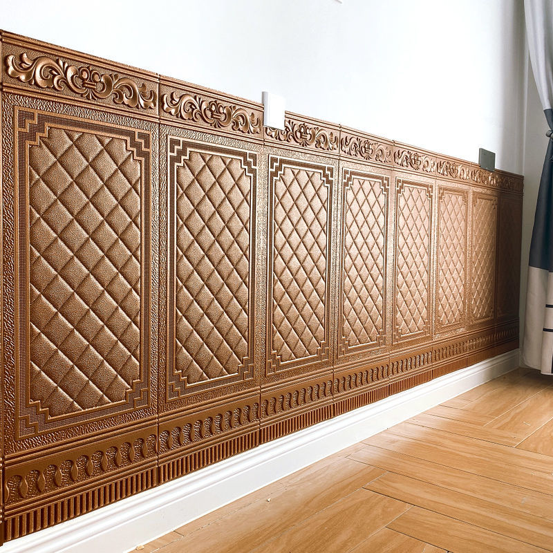 3D Backsplash Panels Contemporary Plastic Backsplash Panels with Waterproof