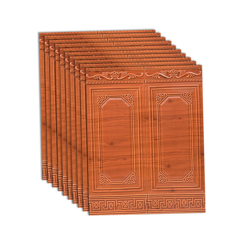 3D Backsplash Panels Contemporary Plastic Backsplash Panels with Waterproof