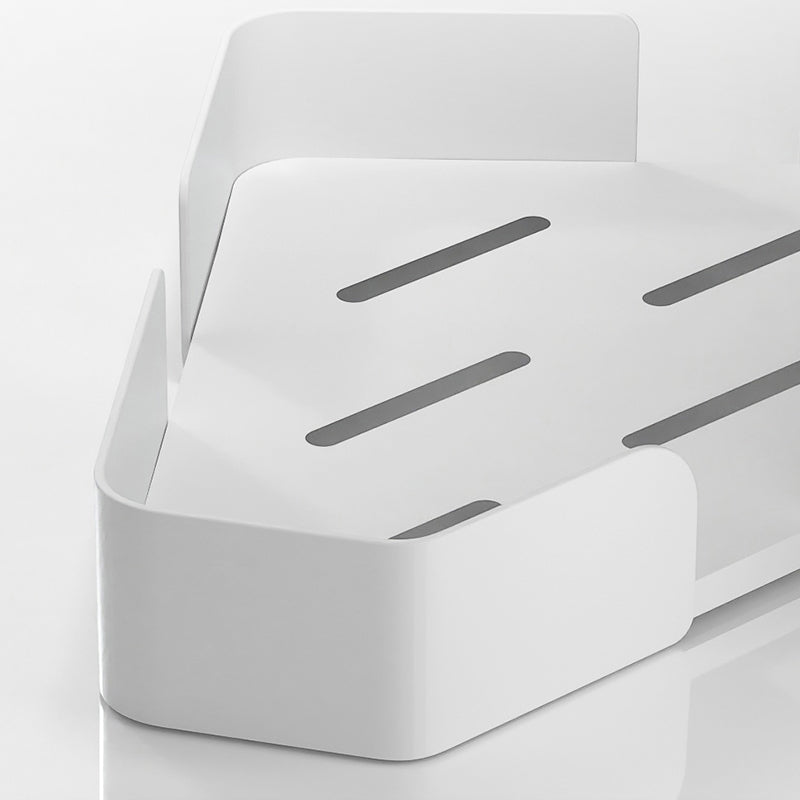 Modern Bathroom Hardware Set White Metal Bathroom Accessory Kit