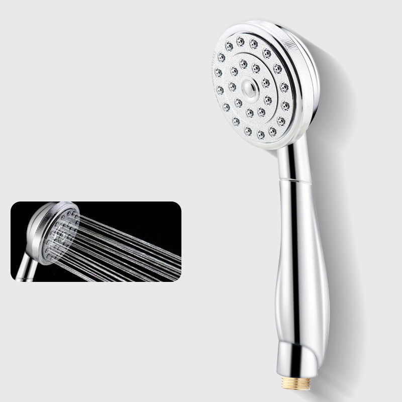 Contemporary Brass Round Hand Shower Water Filtration Showerhead