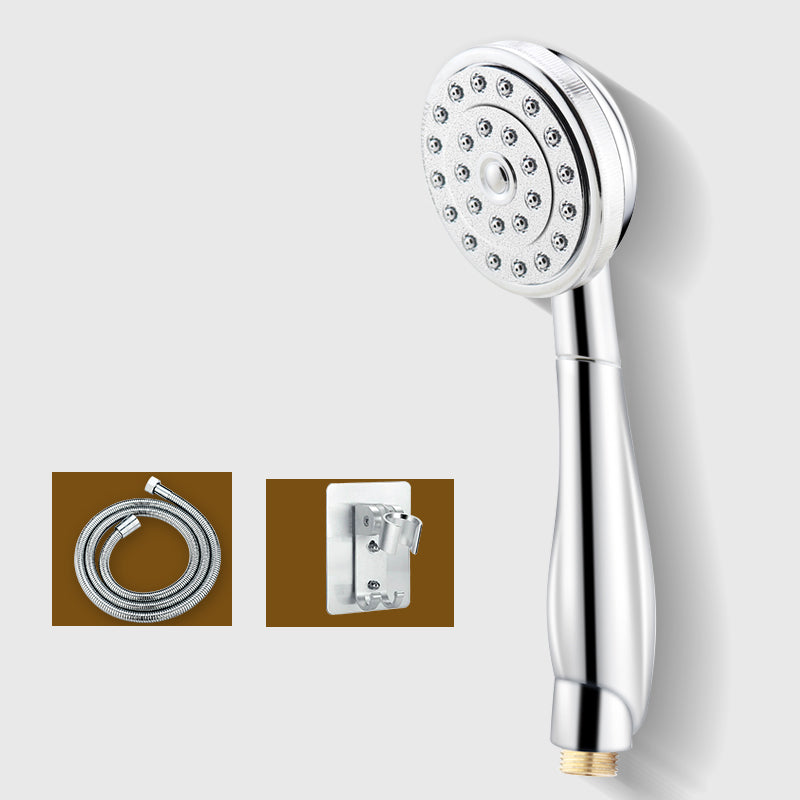 Contemporary Brass Round Hand Shower Water Filtration Showerhead