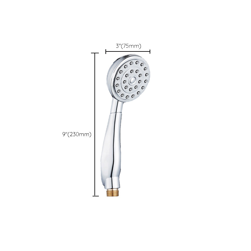 Contemporary Brass Round Hand Shower Water Filtration Showerhead
