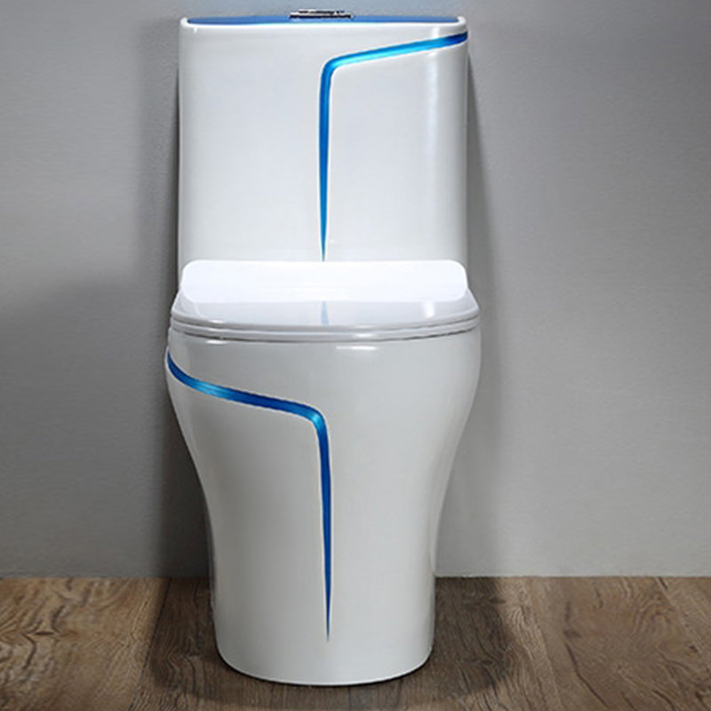 Floor Mounted Porcelain Urine Toilet Traditional Siphon Jet Flush Toilet