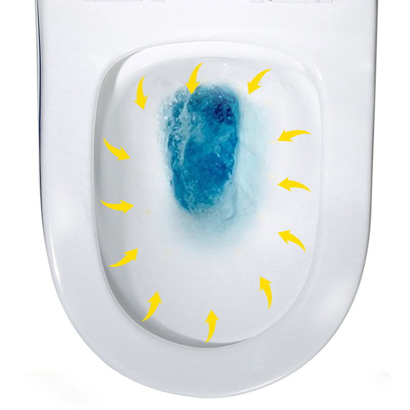 Floor Mounted Porcelain Urine Toilet Traditional Siphon Jet Flush Toilet