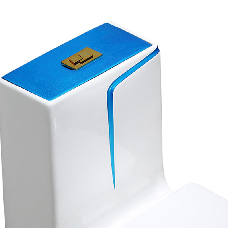 Floor Mounted Porcelain Urine Toilet Traditional Siphon Jet Flush Toilet