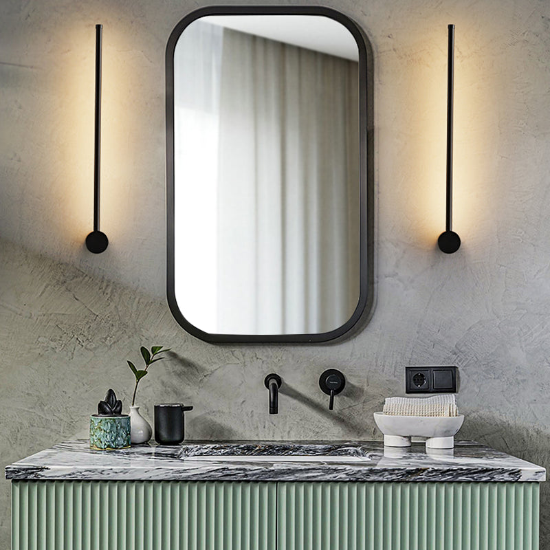 Modern Style Metal Vanity Light Linear Shape Vanity Lamp for Shower Room