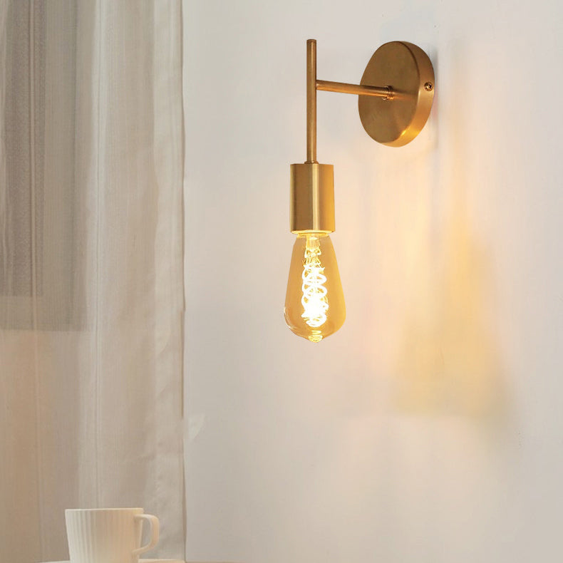 Postmodern Vanity Light Metallic Wall Light Sconce for Washroom
