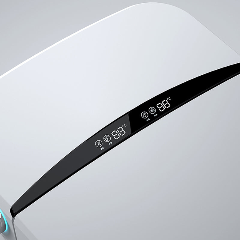 Elongated Toilet Seat Bidet White One-Piece Smart Toilet Bidet with Unlimited Warm Water