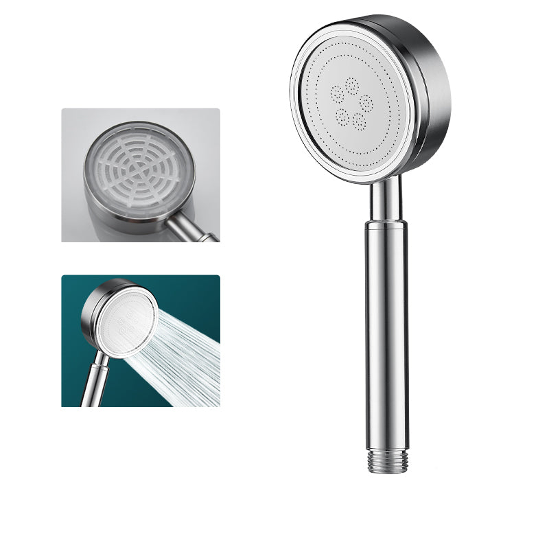 Modern Round Hand Shower Water Efficient Stainless Steel Showerhead