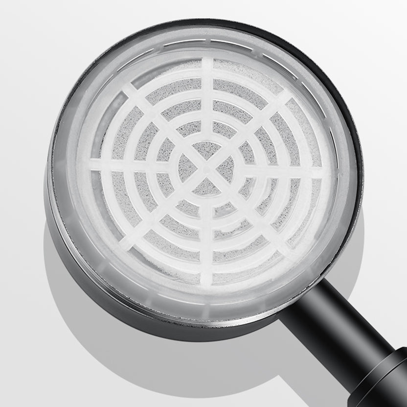 Modern Round Hand Shower Water Efficient Stainless Steel Showerhead