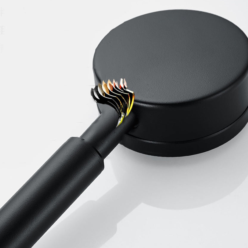 Modern Round Hand Shower Water Efficient Stainless Steel Showerhead