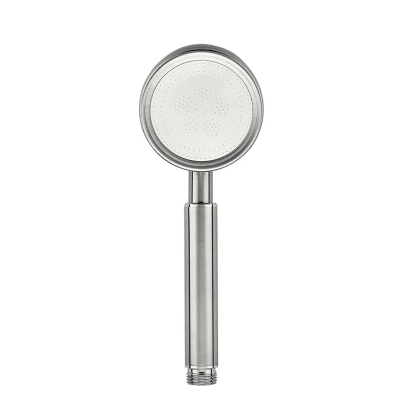 Round Hand Shower Water Efficient Stainless Steel Showerhead