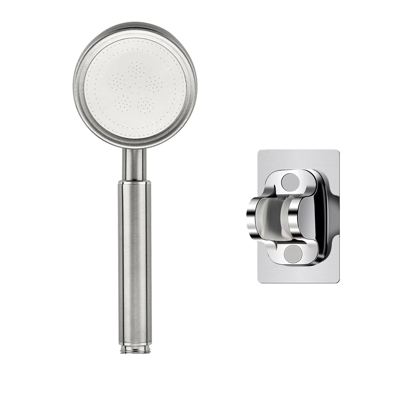 Round Hand Shower Water Efficient Stainless Steel Showerhead