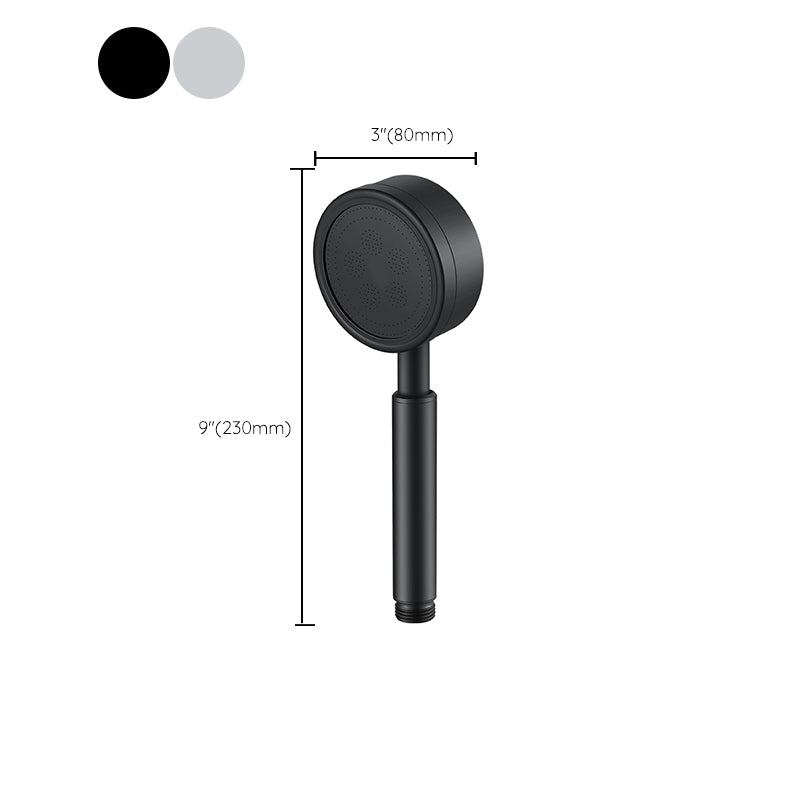 Round Hand Shower Water Efficient Stainless Steel Showerhead