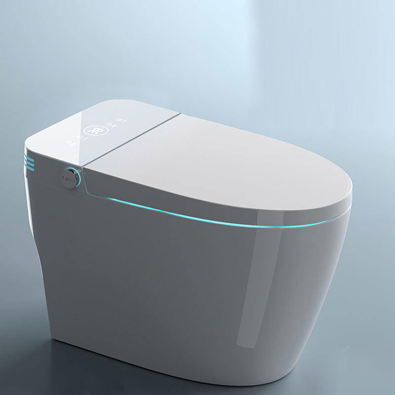 One Piece Toilet Modern Flush Toilet Porcelain Floor Mounted Siphon Jet Toilet