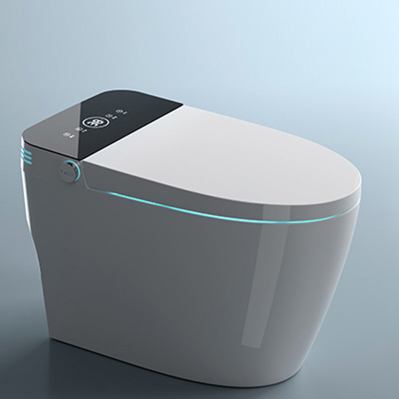 One Piece Toilet Modern Flush Toilet Porcelain Floor Mounted Siphon Jet Toilet