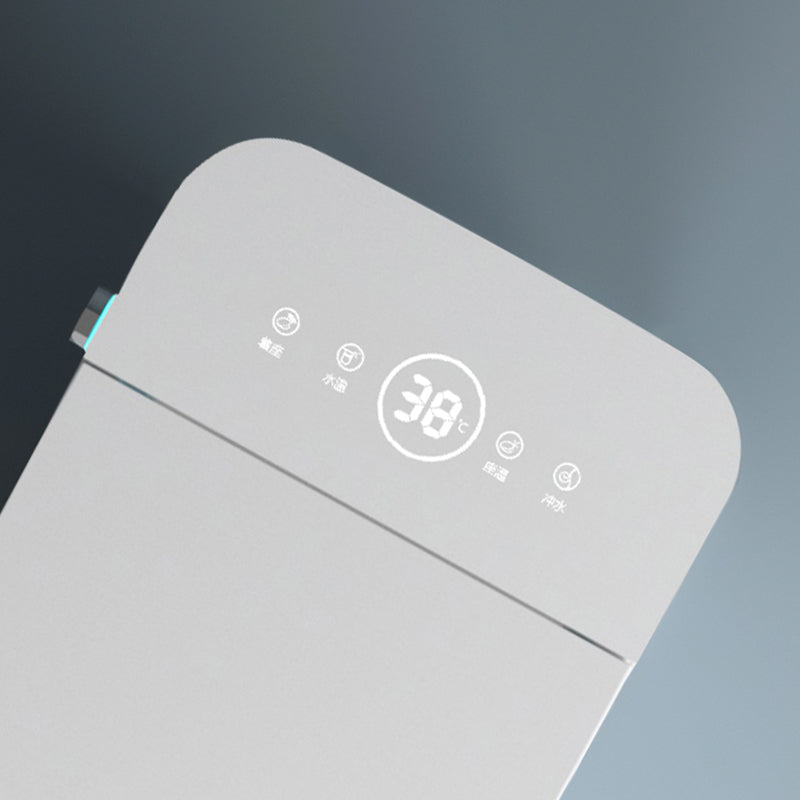 One Piece Toilet Modern Flush Toilet Porcelain Floor Mounted Siphon Jet Toilet